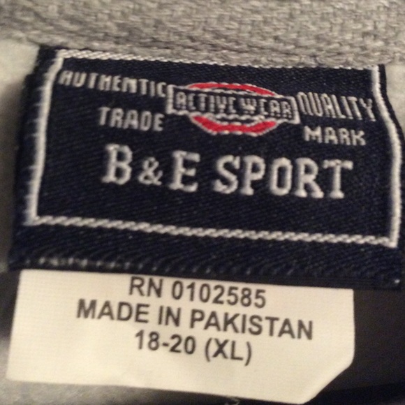 Gray Youth Hoodie, Atlantic City New Jersey, NWT - Picture 4 of 4